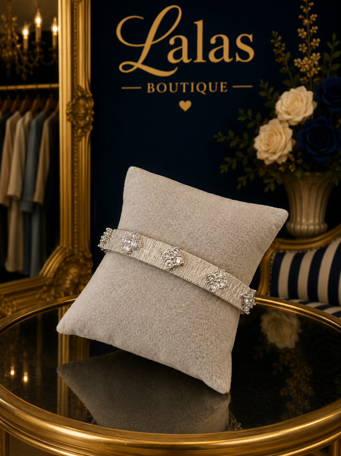 BUCCI SILVER BANGLE