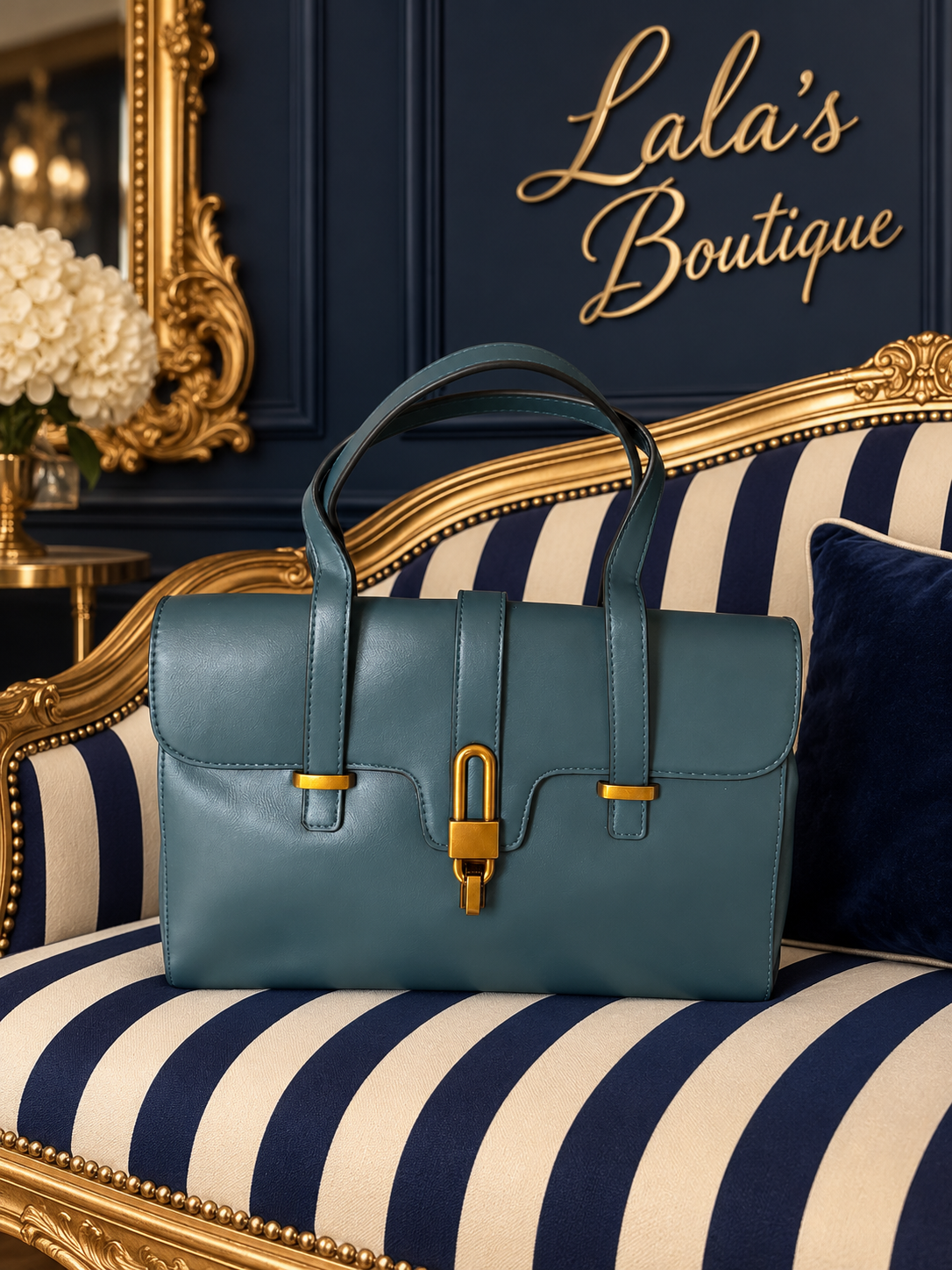 TEAL HERM BAG