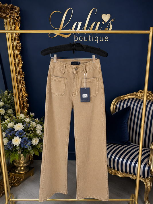 BEIGE SARAH JOHN JEANS
