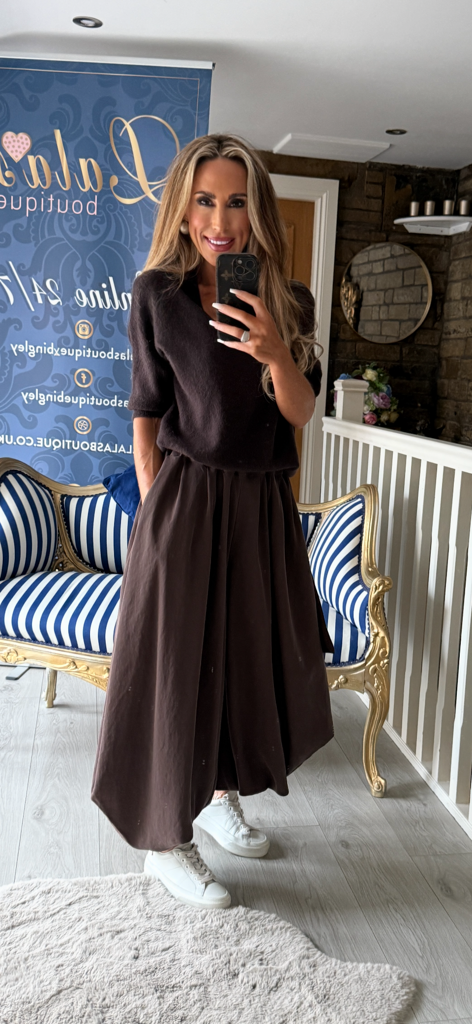 ALPACA V NECK COLLARED JUMPER