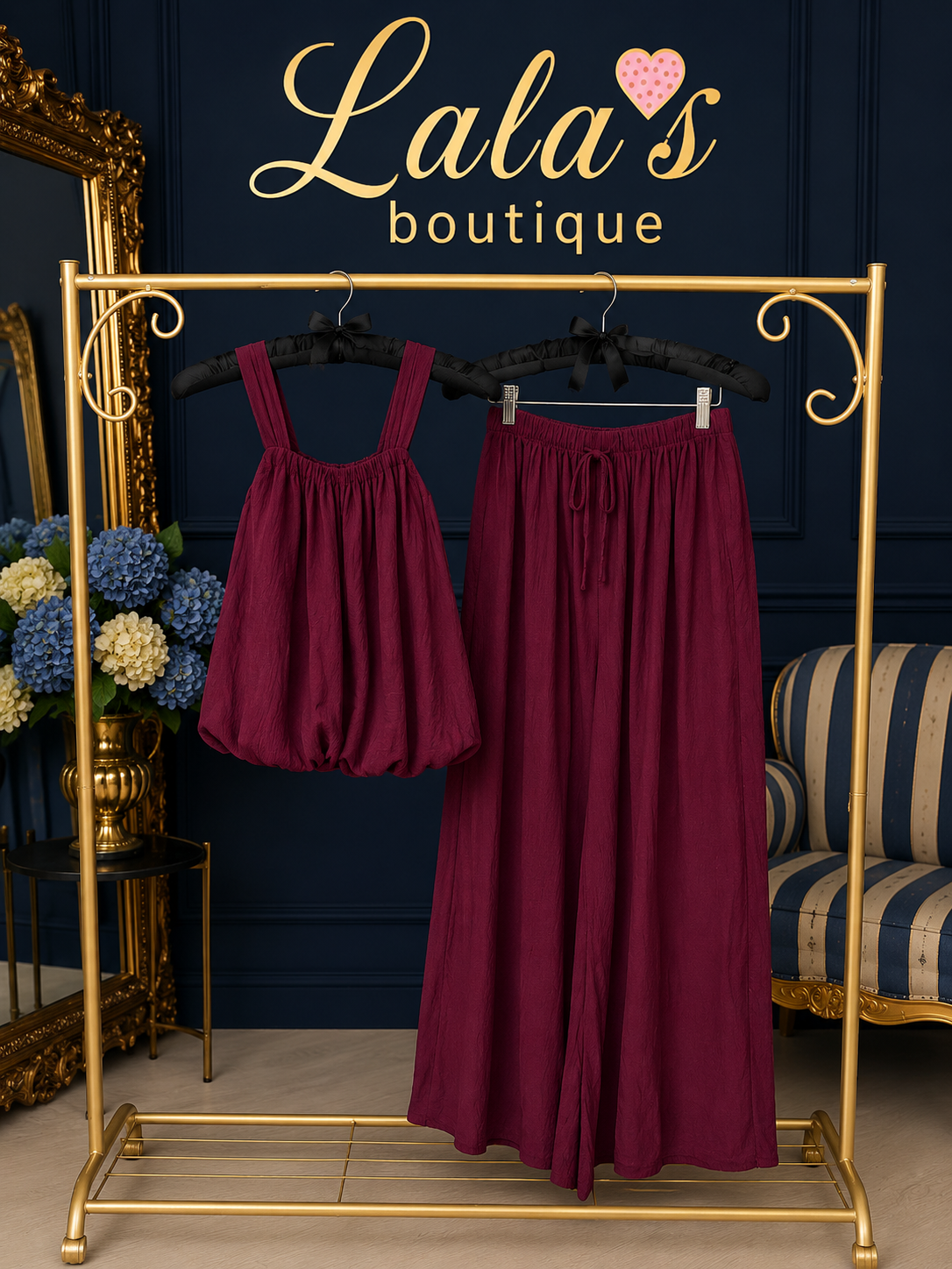 MAROON BALLOON SET