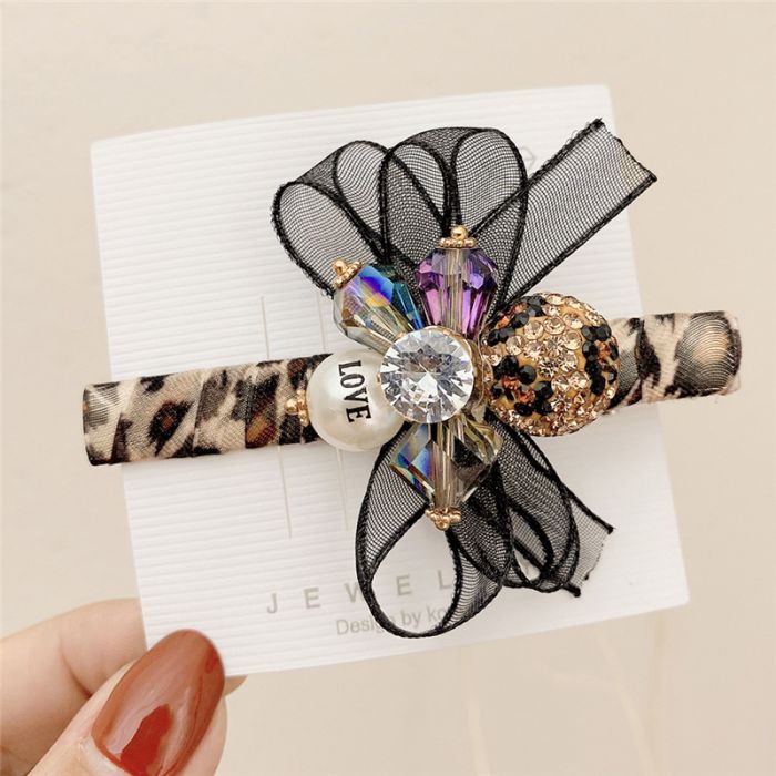 ANIMAL PRINT HAIR SLIDE