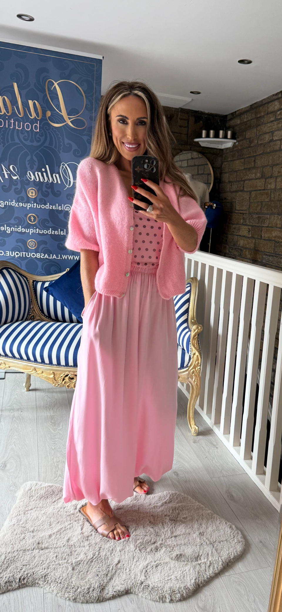 PINK ALADDIN TROUSERS