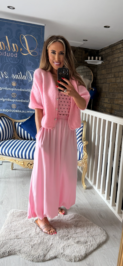 PINK ALADDIN TROUSERS