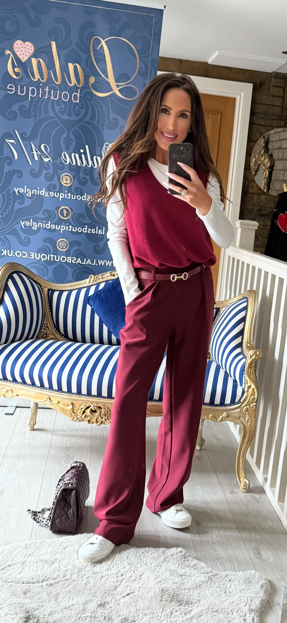 BORDO SLEEVELESS KNIT JUMPER