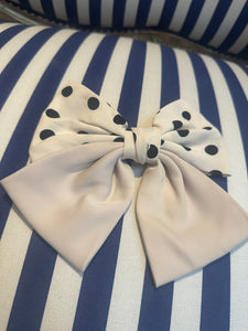 POLKADOT BOW CLIP