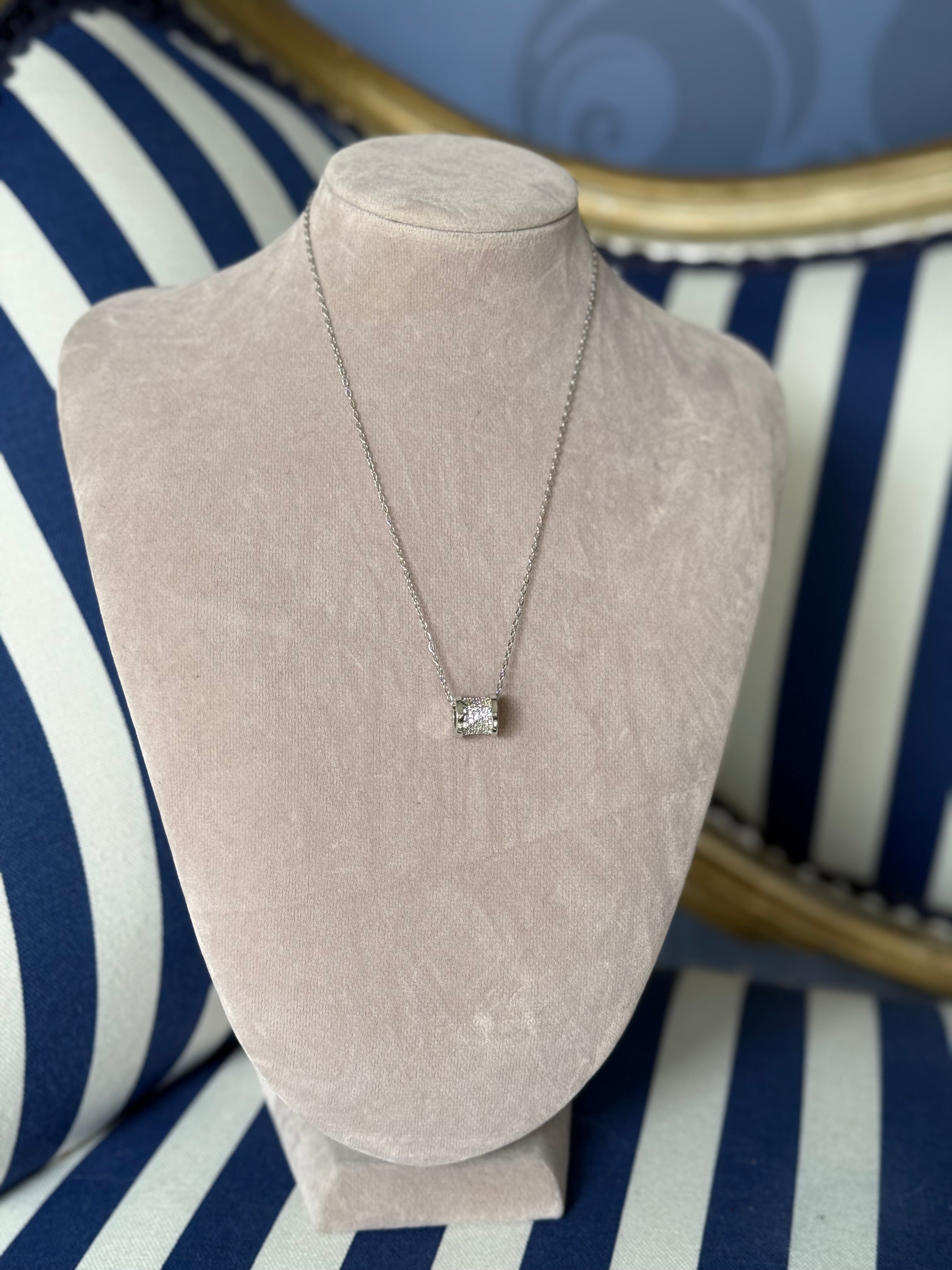 BARREL DIAMANTÉ NECKLACE