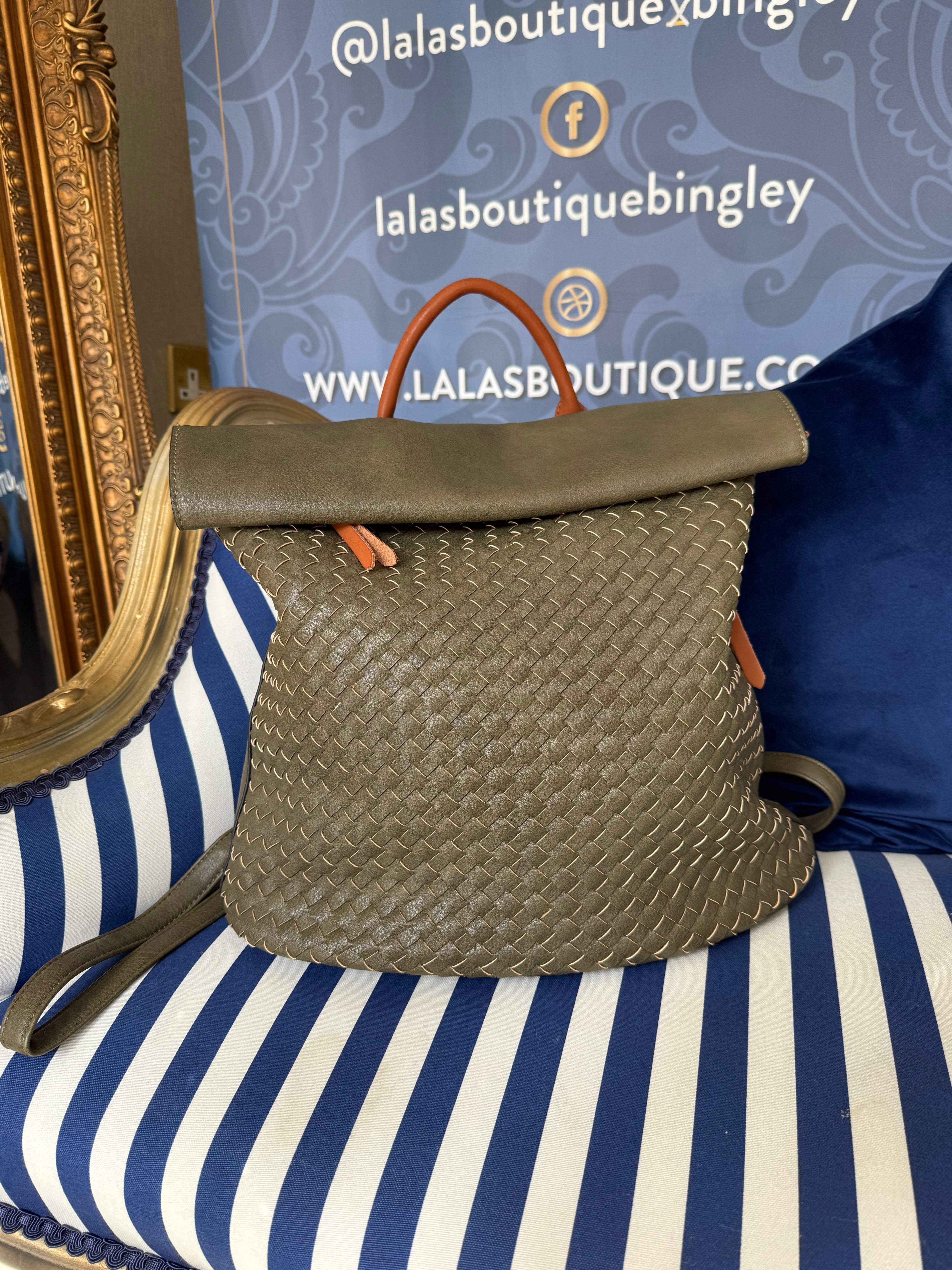 KHAKI VANETTA RUCKSACK 902
