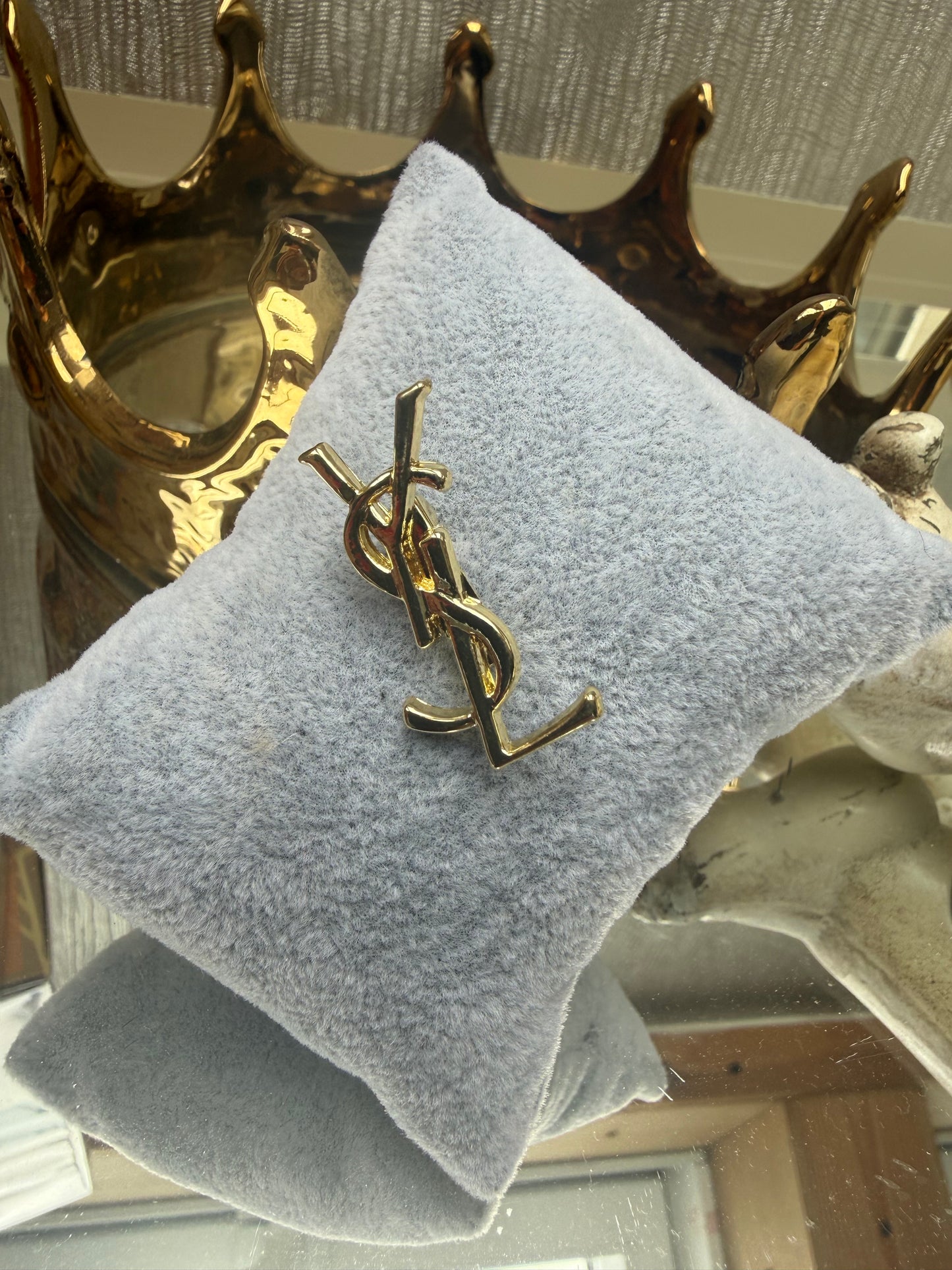 MINI LETTERS BROOCH