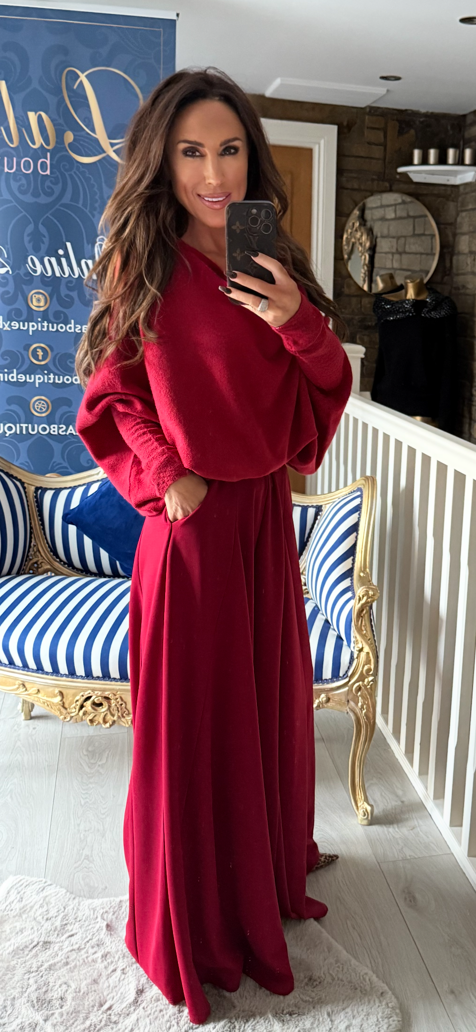 ROUGE ASYMETTRIC JUMPER