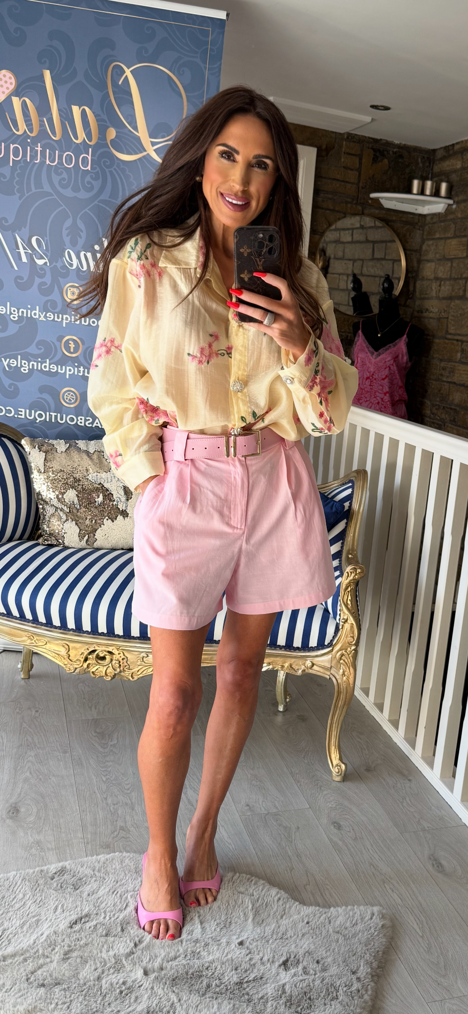 DELICATE SHEER LEMON BLOUSE