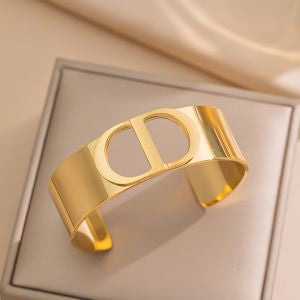 CD CUFF BANGLE GOLD