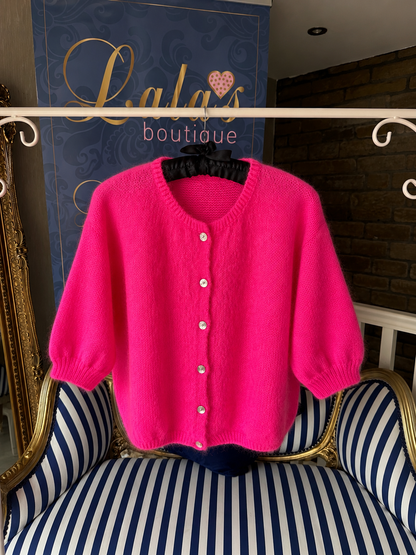 MOHAIR CARDIGAN