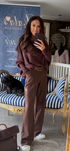 CHOCOLATE CHAIN BELT JOGGER