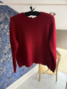 RED JEWEL BACK JUMPER
