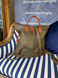 KHAKI VANETTA RUCKSACK 902