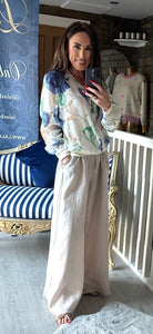 LINEN BEIGE TROUSER