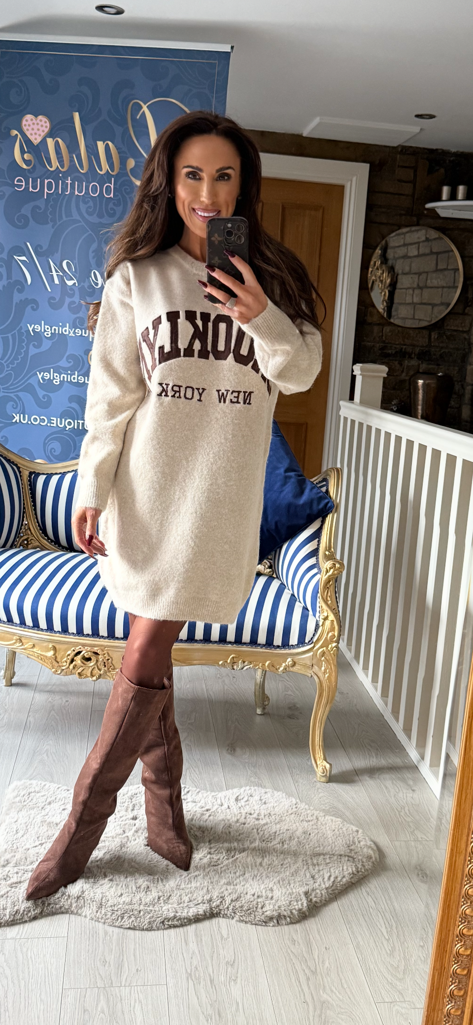 BROOKLYN JUMPER DRESS