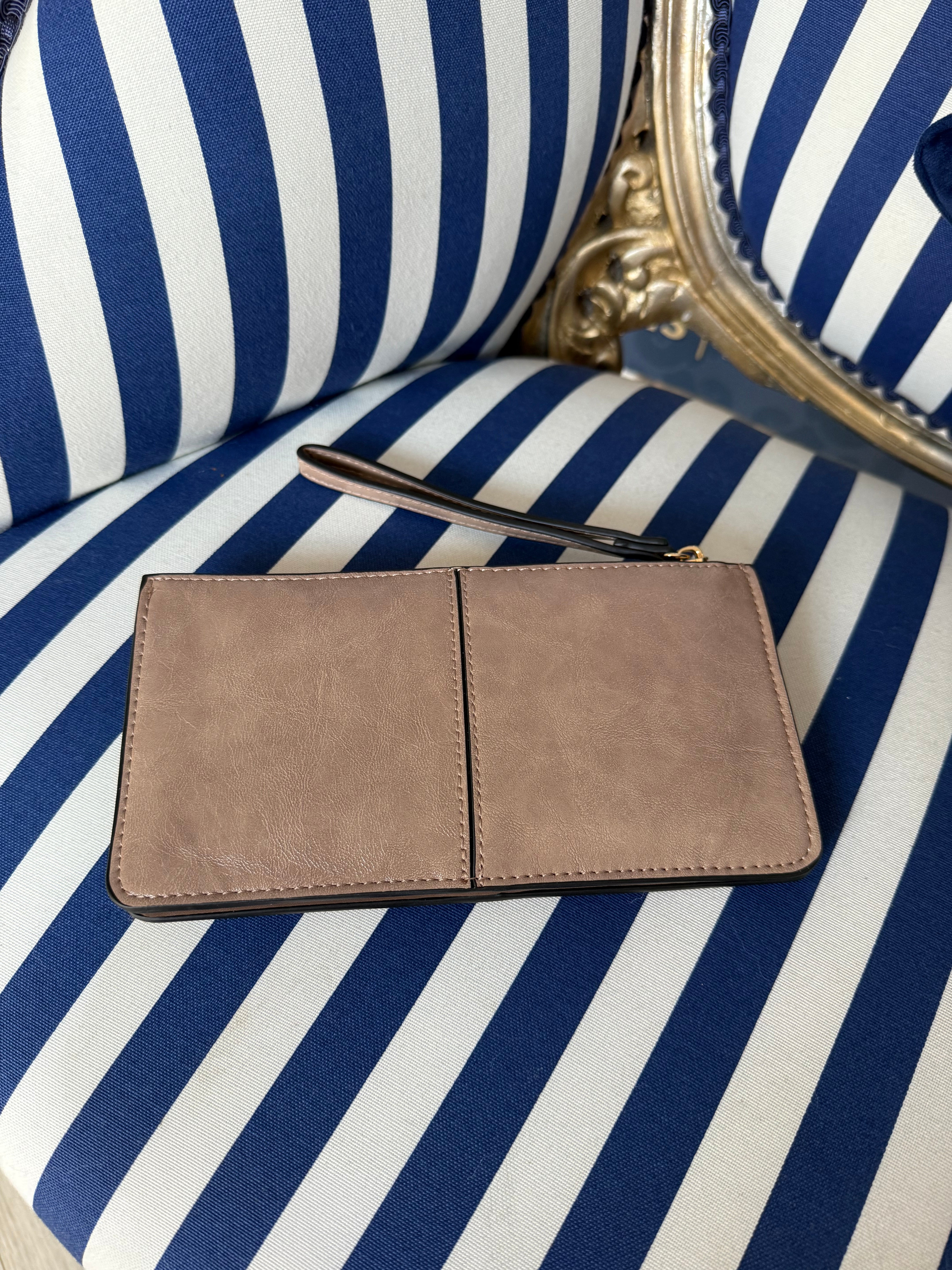 TAUPE PURSE 021P