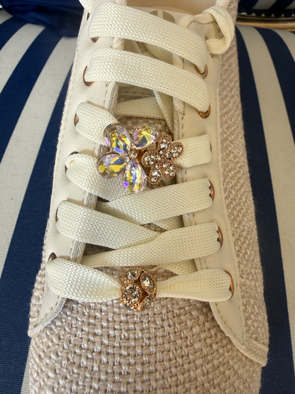 CRYSTAL TWEED TRAINERS