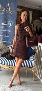 CHOCOLATE SKORT PLAYSUIT