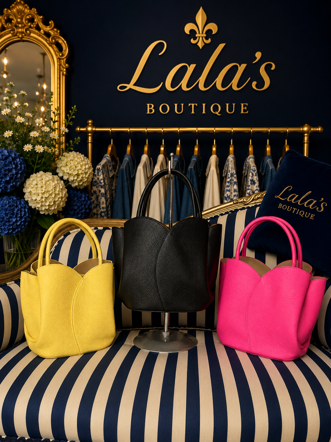 SCOLLOPED BAG