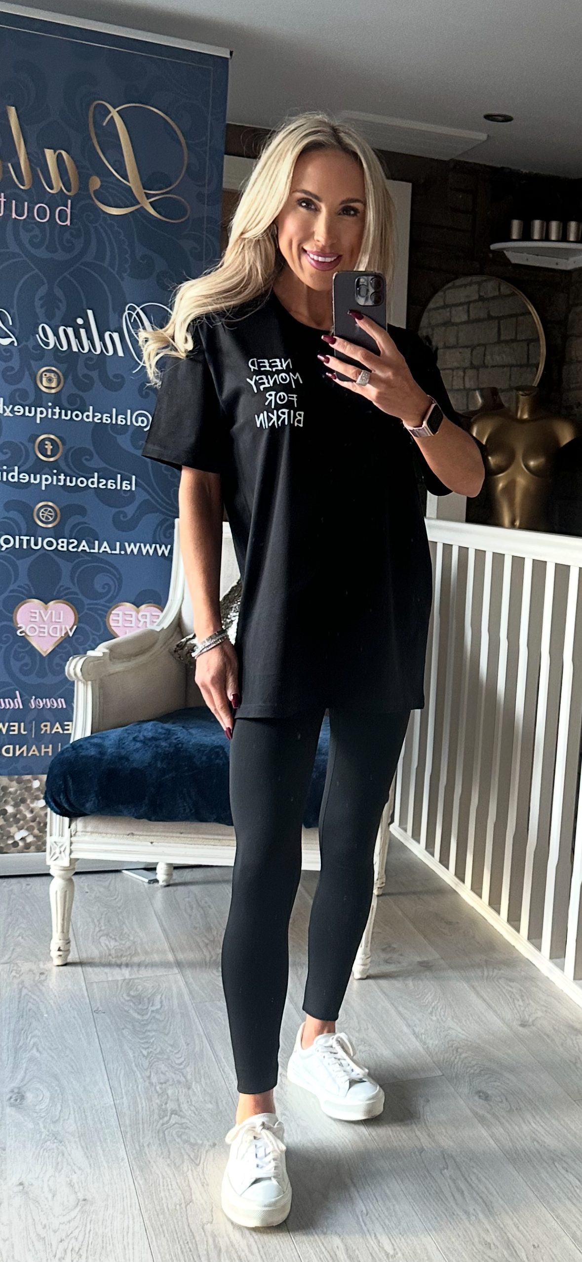 BLACK BIRKIN T-SHIRT