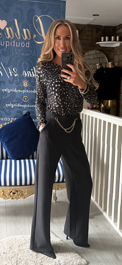 BAMBI PRINT CASHMERE BASE LAYER TOP