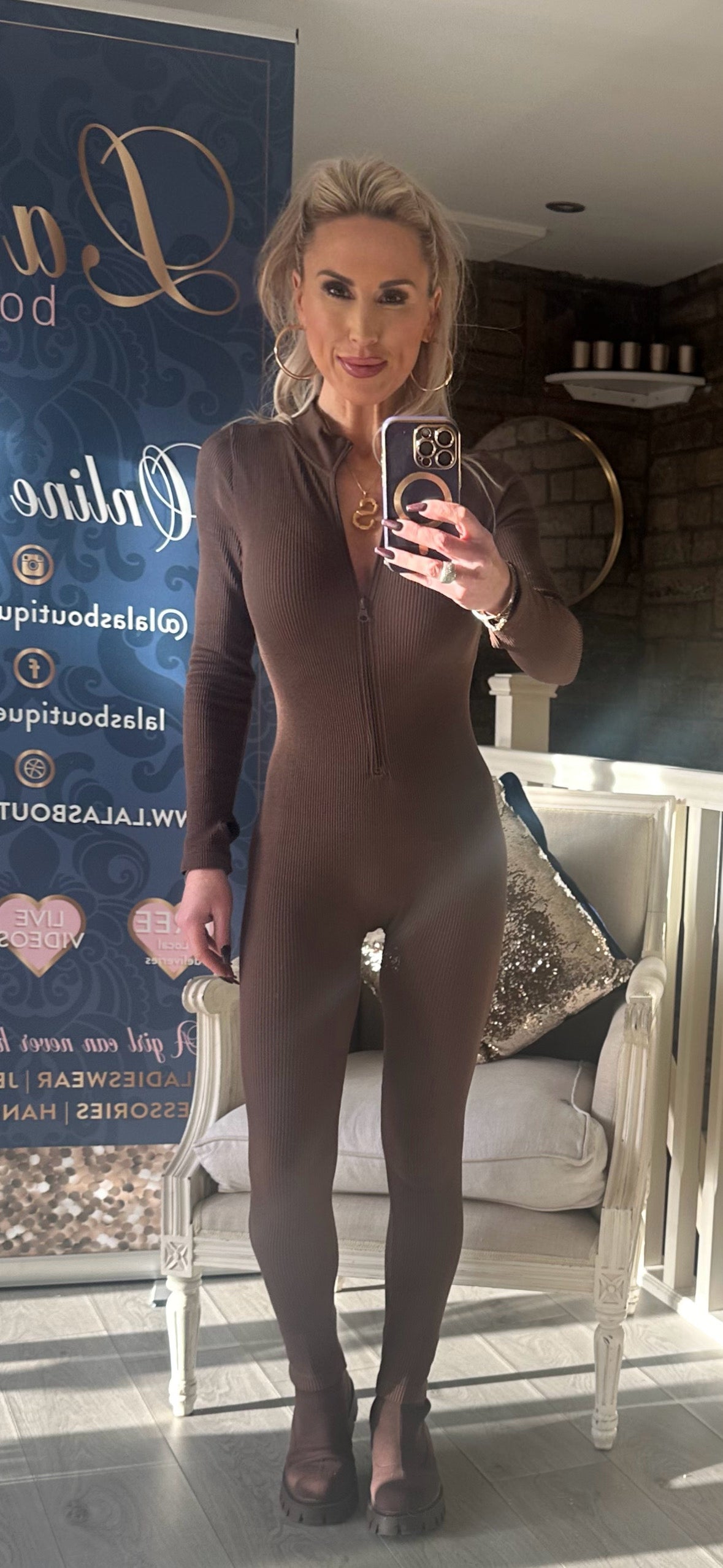 CHOCOLATE UNITARD