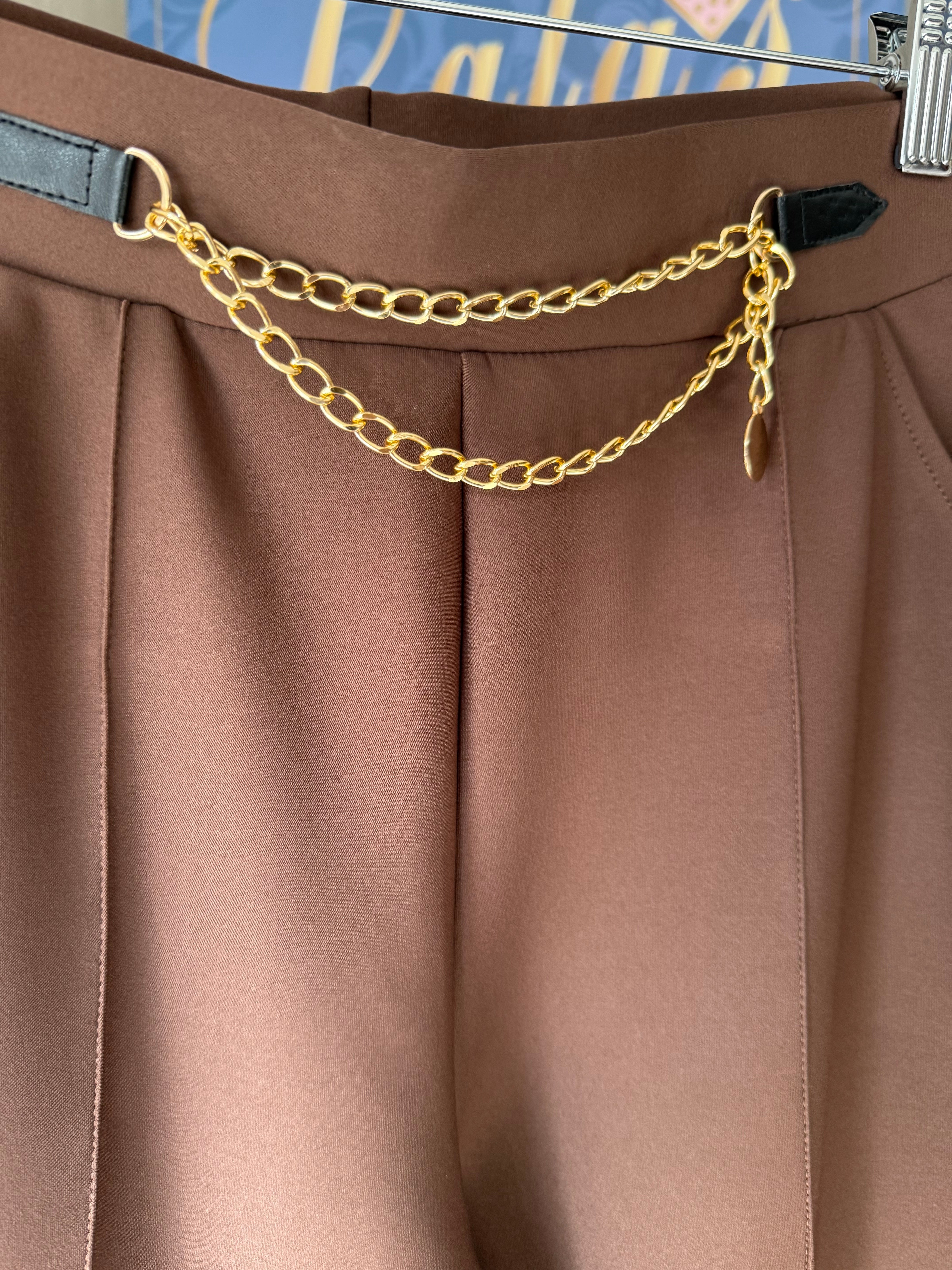 CHOCOLATE CHAIN BELT JOGGER