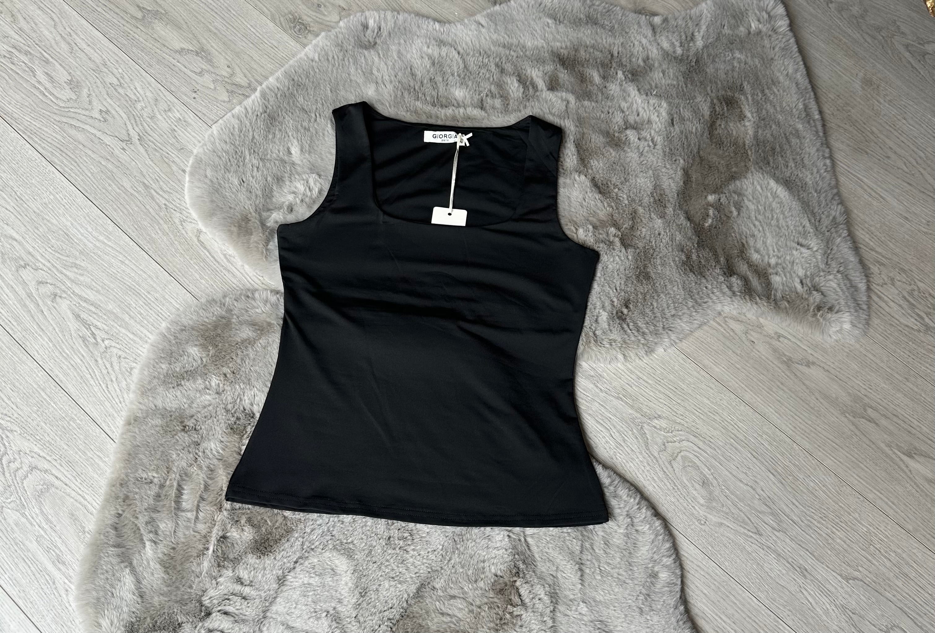 BLACK GEORGIA VEST