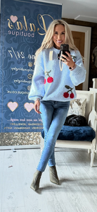 BLUE CHERRY JUMPER