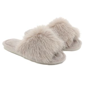 LUX MINK SLIPPERS