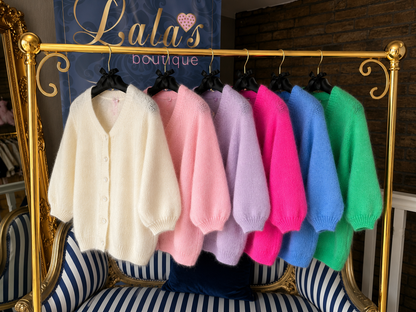 MOHAIR CARDIGAN