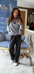GRIGIO ASYMMETRIC JUMPER