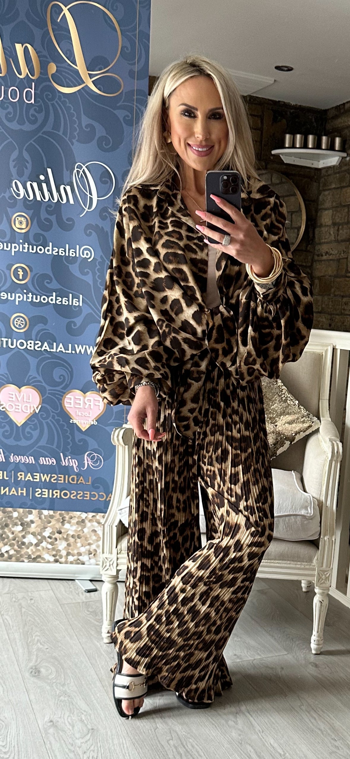 ANIMAL TROUSER SUIT