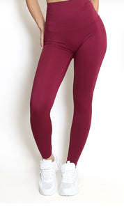 OXBLOOD ENERGY SKIMS LEGGINGS