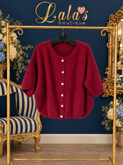 MOHAIR CARDIGAN