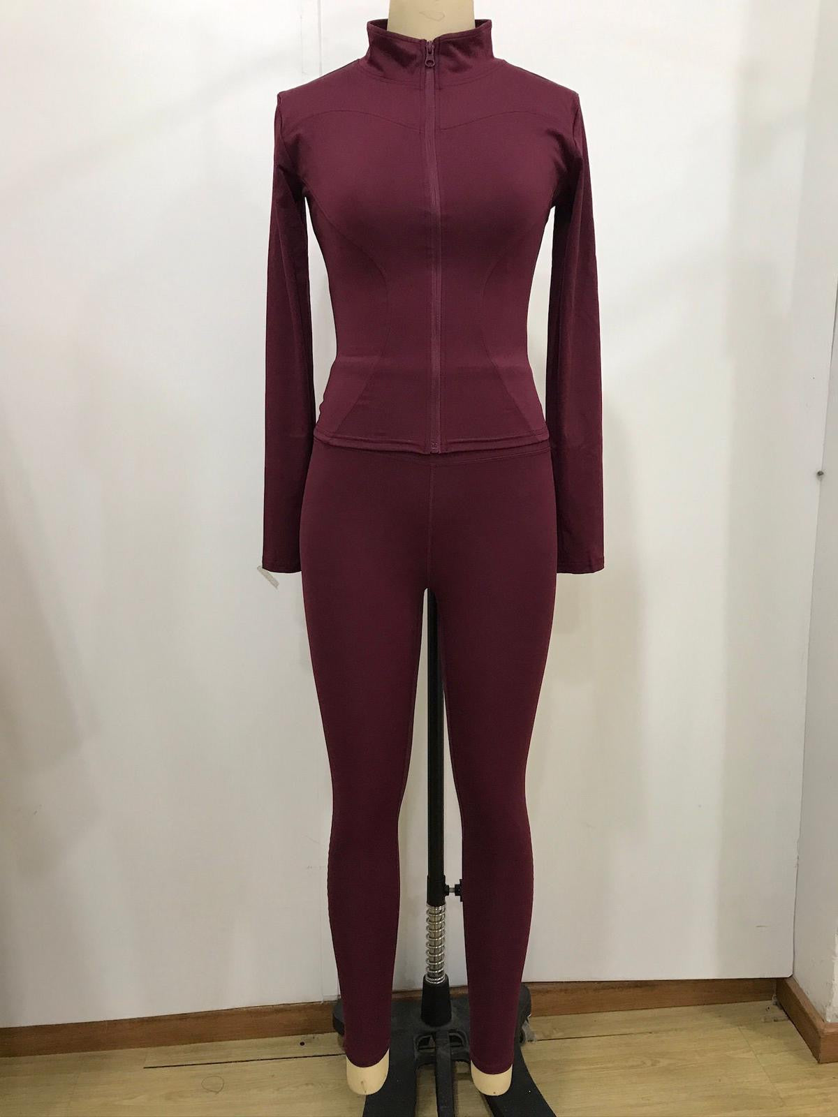 BURGANDY ACTIVE MUMS SET