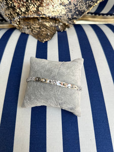 LUX SILVER CRYSTAL BRACELET