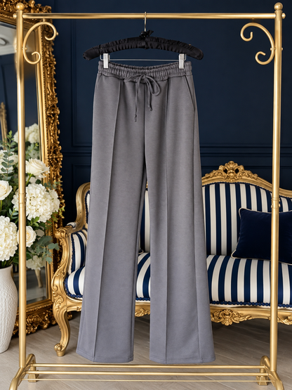GREY LOUNGE JOGGERS