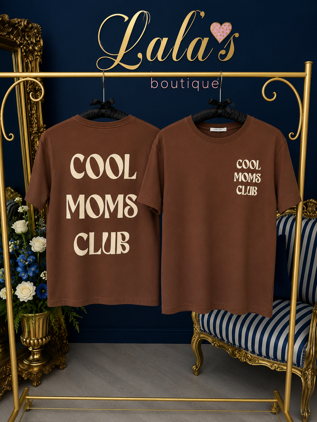 COOL MOMS CLUB T-SHIRT 🤎