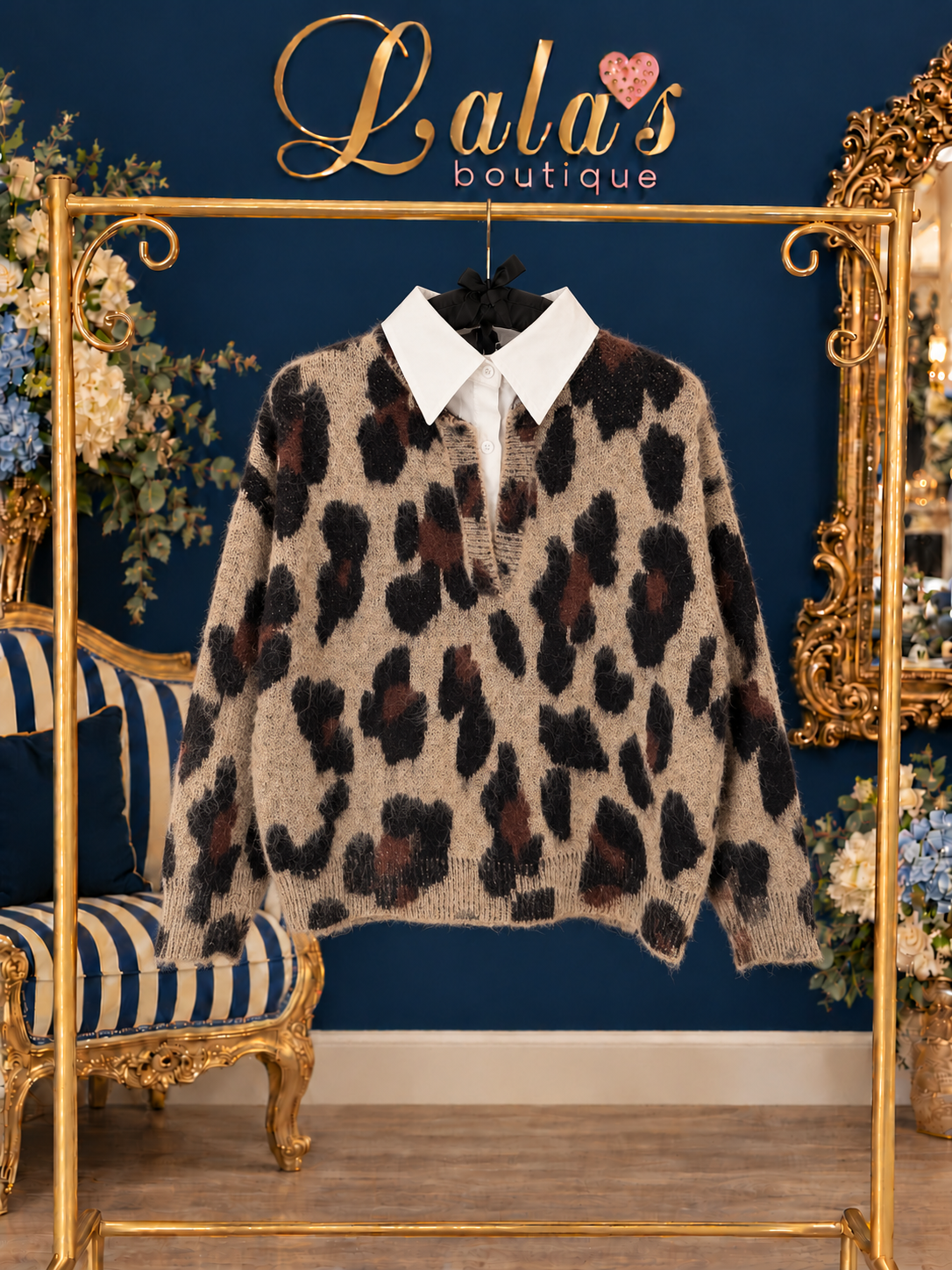 ANIMAL SHIRT JUMPER