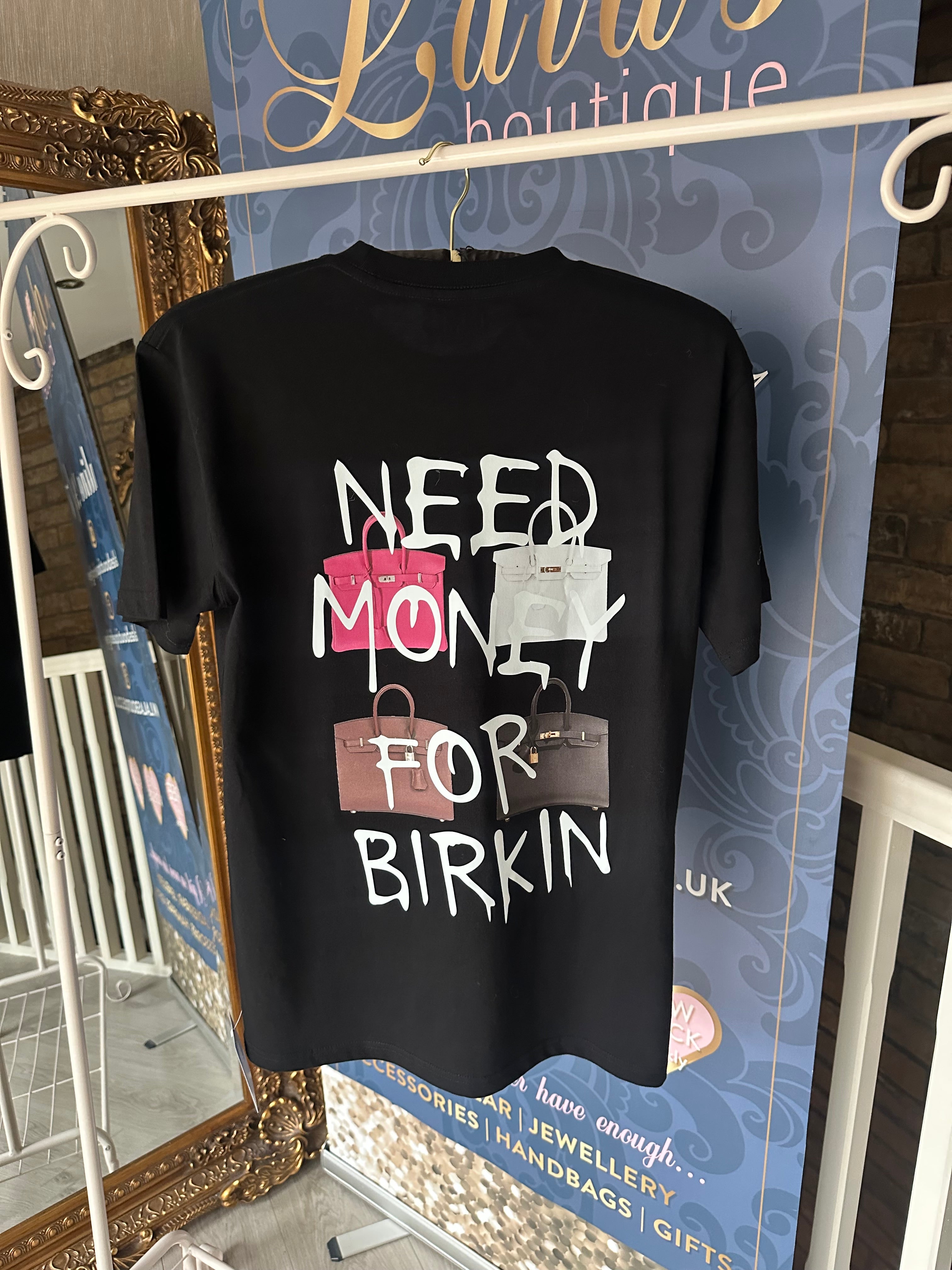 BLACK BIRKIN T-SHIRT