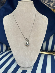 VENETA SILVER NECKLACE