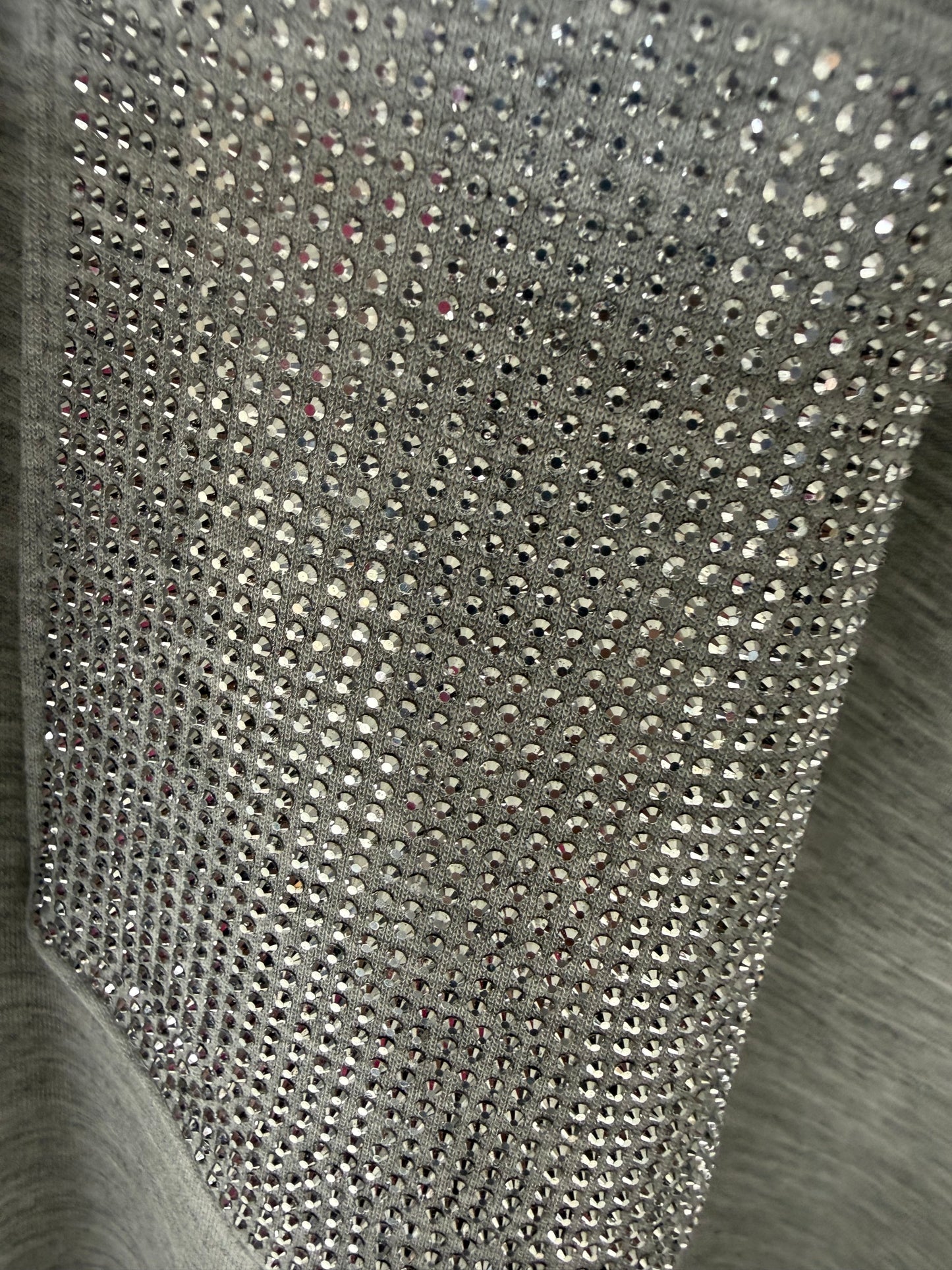 GREY SPARKLE POCKET JOGGERS