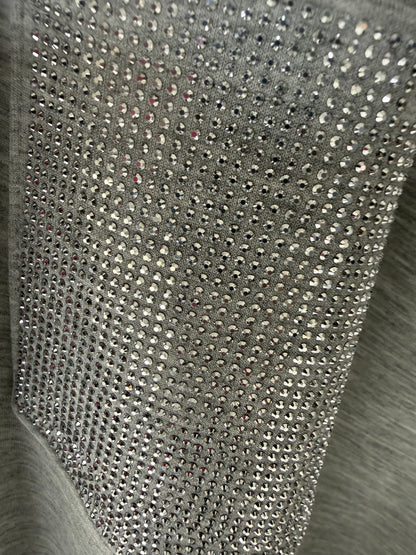 GREY SPARKLE POCKET JOGGERS