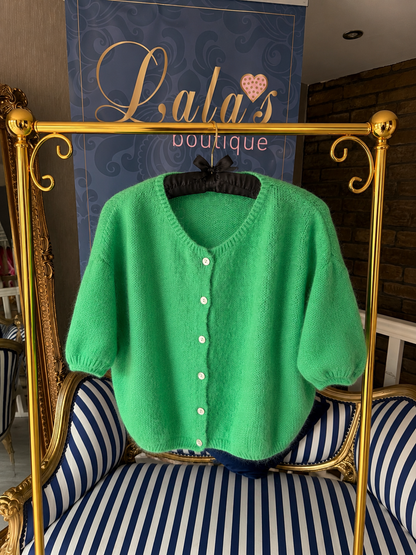 MOHAIR CARDIGAN