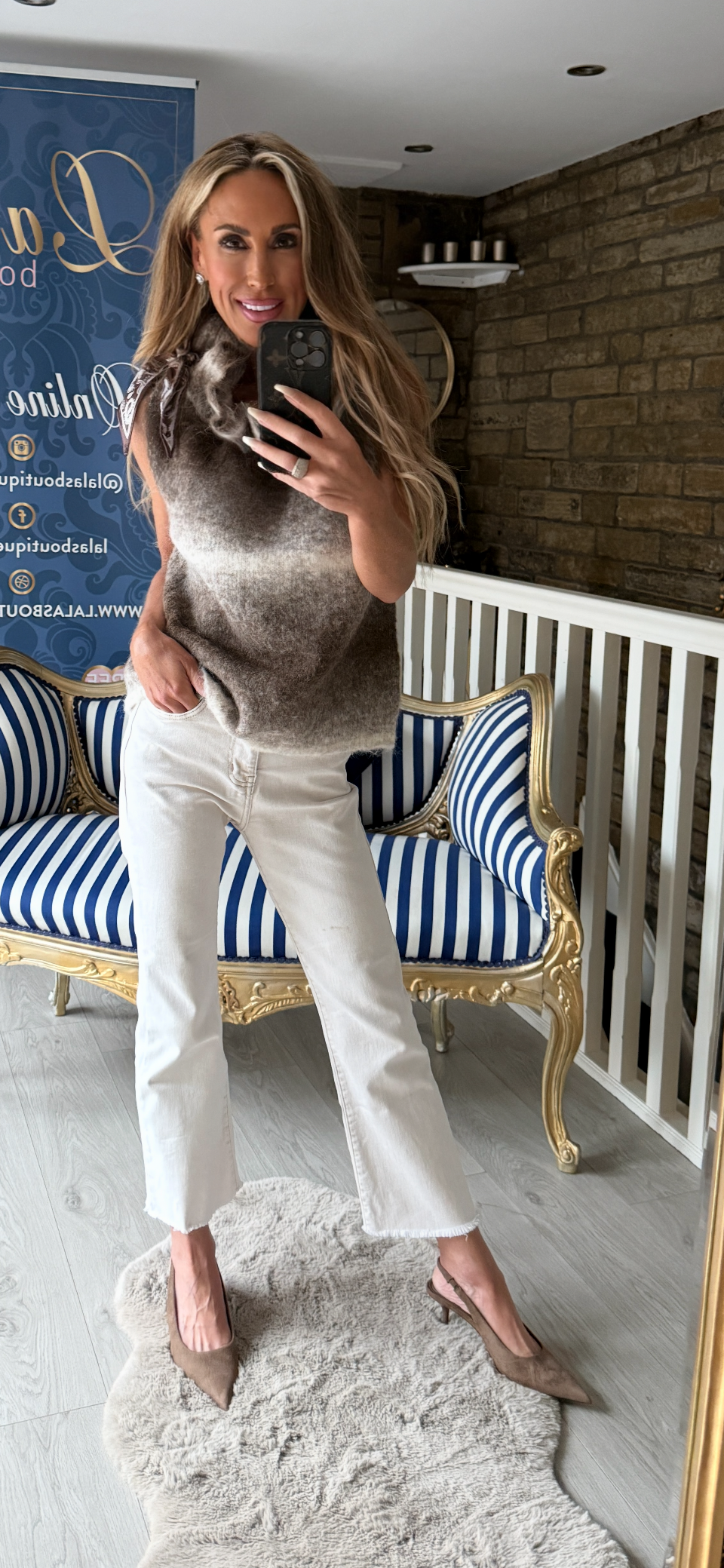 FRILL PAISLEY JUMPER