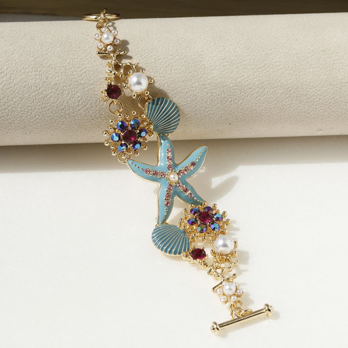 TURQUOISE SHELL BRACELET